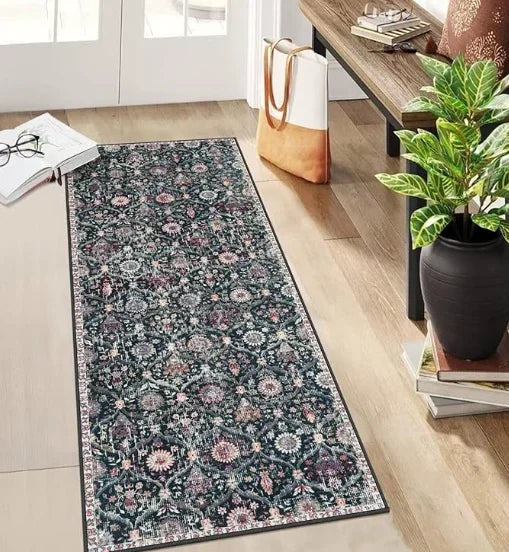 Bohemia Trellis Hallway Rug Runner Rug Kitchen for Hallways Vintage