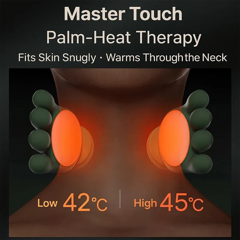 Bionic Neck Shoulder Massager N7 Kneading Massager Shawl 3-Level Modes