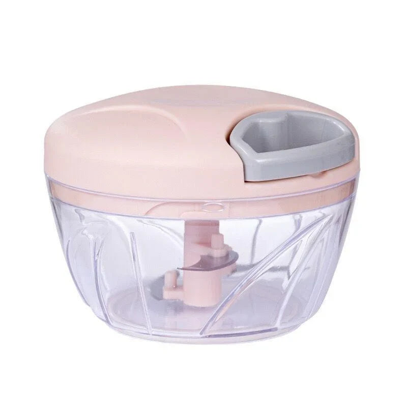500/900ml Manual Meat Mincer Garlic Chopper Rotate Garlic Press