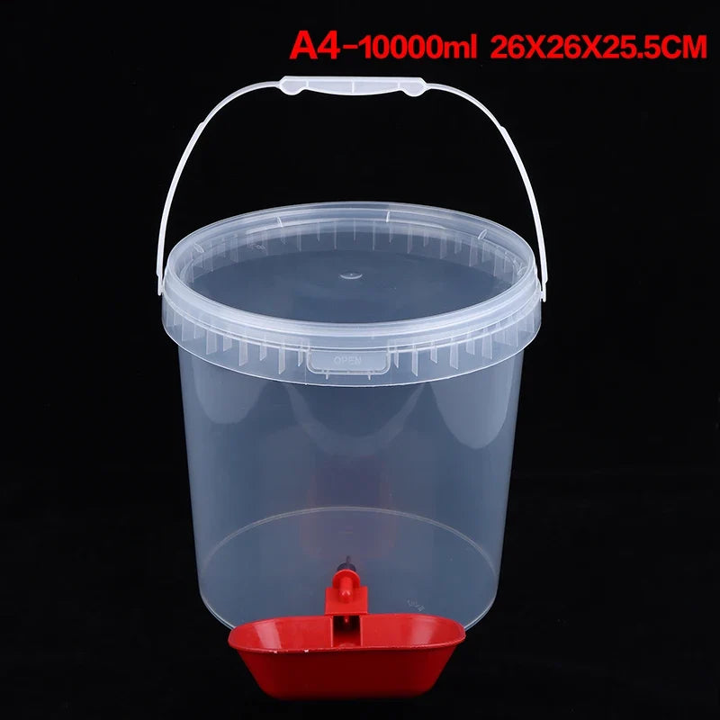 【X】Non-Spill Cat Dog Bowl With Auto Shut-Off 3/5/8/10L Automatic Pet Water Dispenser Large Capacity Cat Dog Drinking Fountain