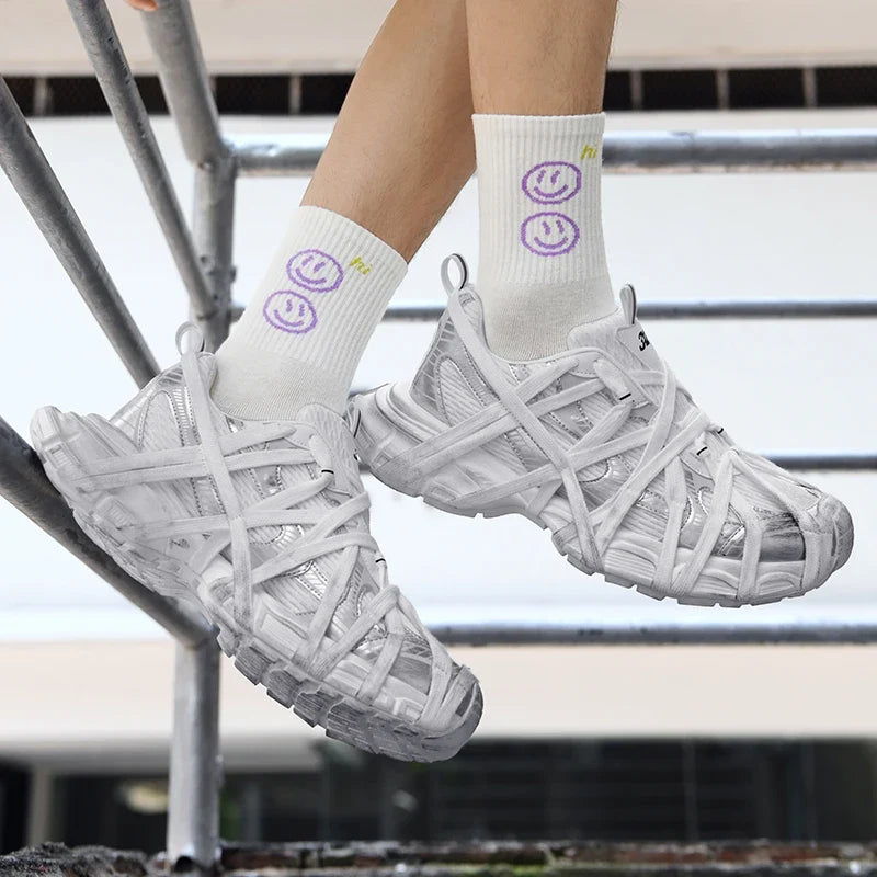 New Men's Women's Shoes Summer Breathable Running Comfortable Sports