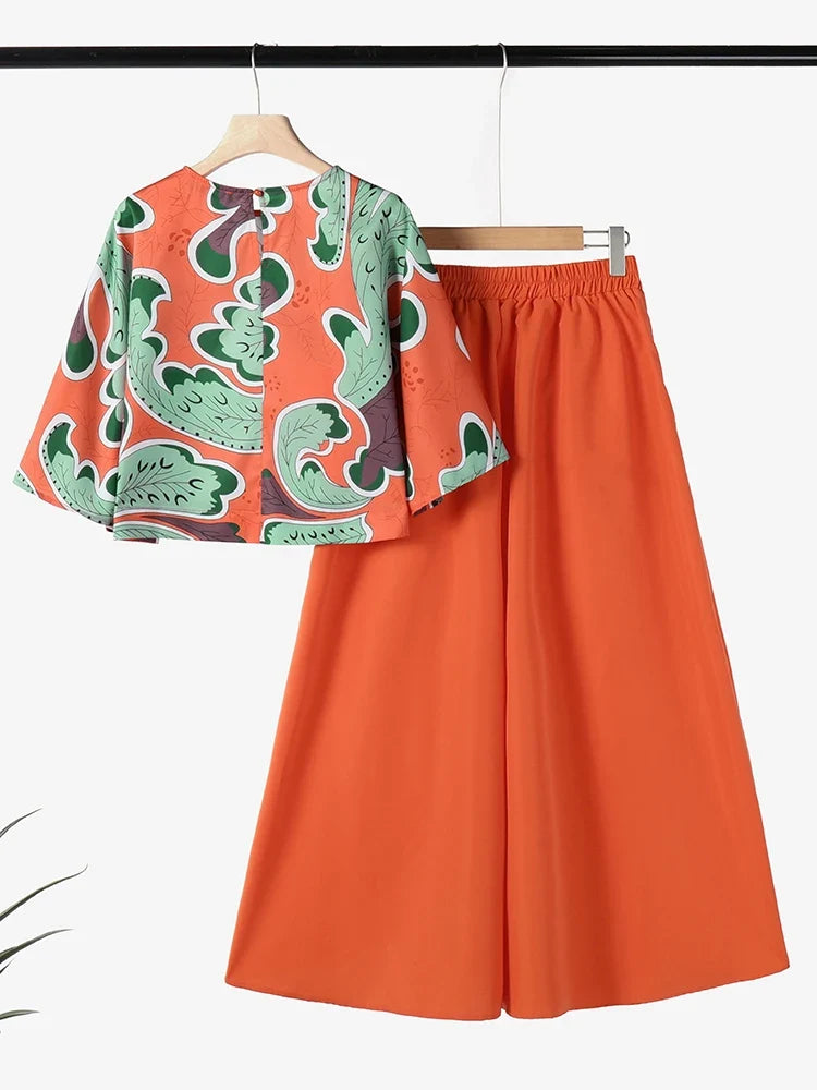 Zanzea Summer Trousers Suit Women 2PCS Outfit Stylish Work Matching