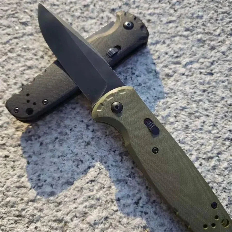 BM 4300 Folding Knife G10 Handle Wilderness Exploration, Hunting