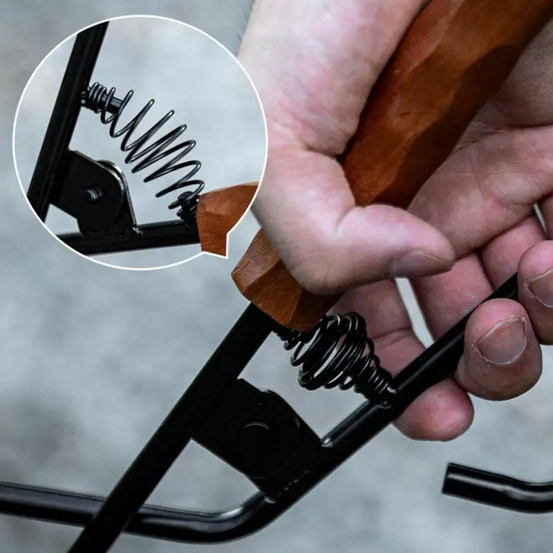 Camping Fire Tongs 3 in1 Fire Tongs Fire Stick Fire Hook Fire Log