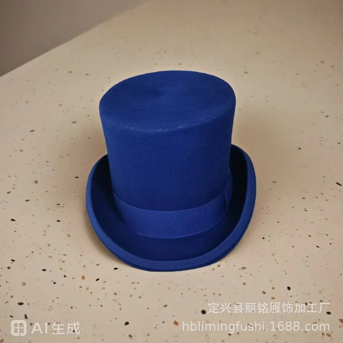 100% Wool Magic Top Hat & President Derby, Felt Jazz Cap & Equestrian