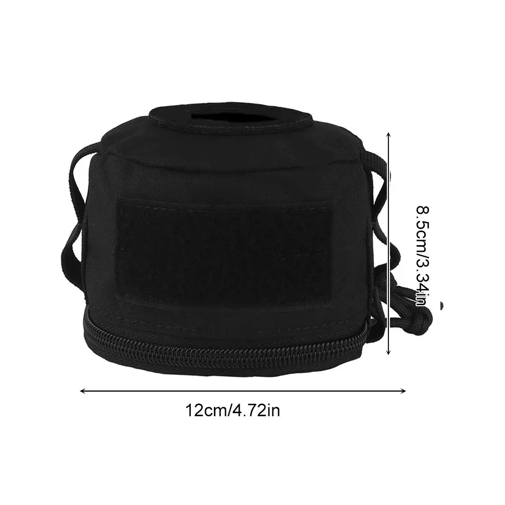 Camping Gas Can Portable Ventilated Propane & Butane Protector Outdoor