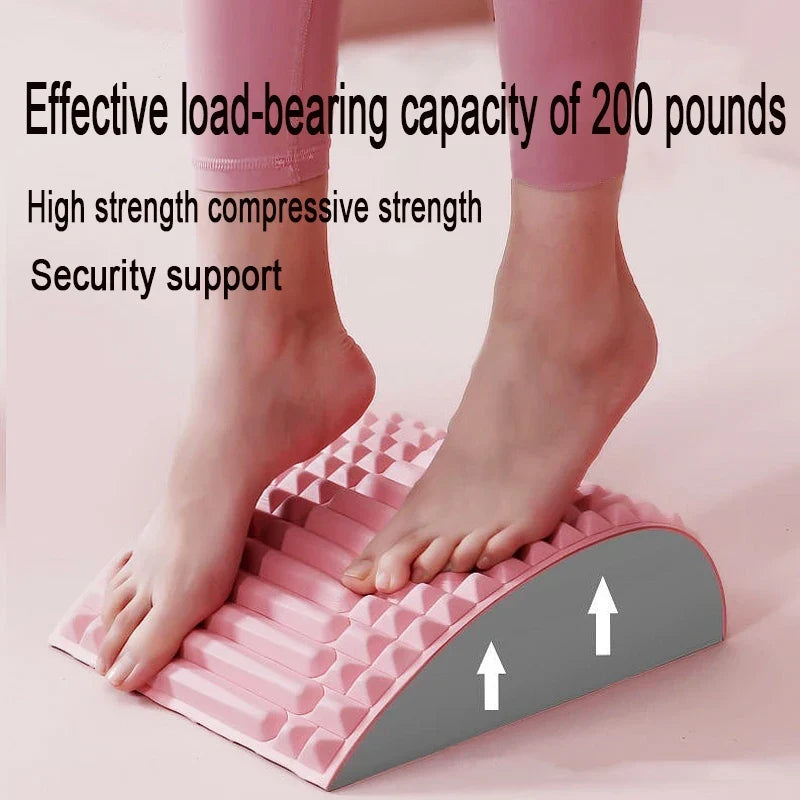 Back Stretcher Neck Pillow Relieve Massage Lumbar Support Massager for