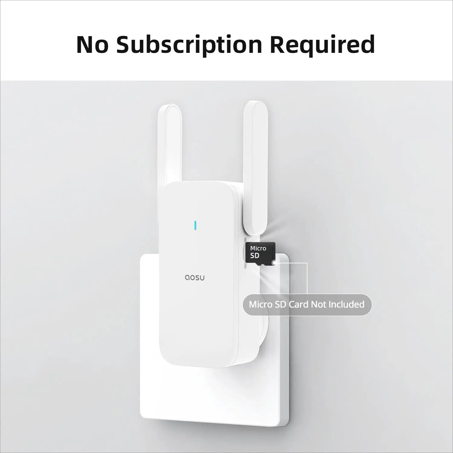 AOSU 3MP WiFi Doorbell 5000 mAh Battery Wireless Video Intercom AI Human Detection 2-way Audio Smart Door Bell Support Alexa