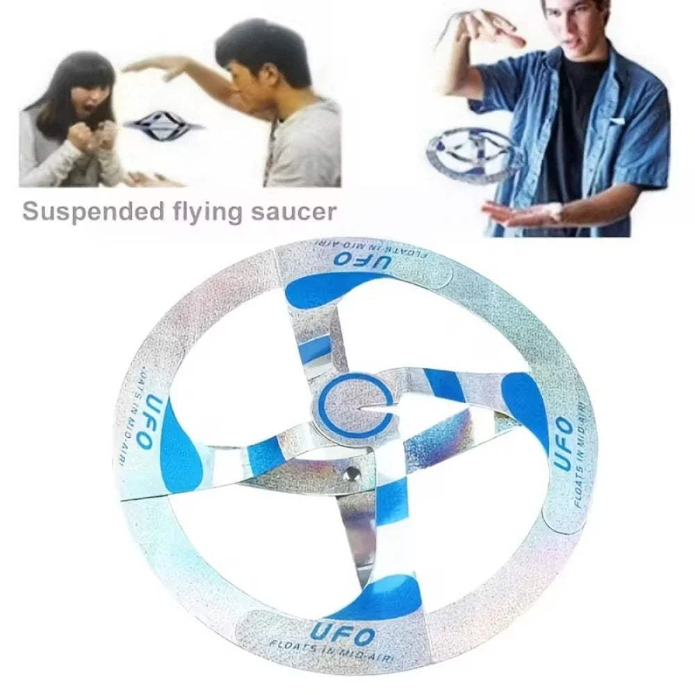 Anti-Gravity Ufo Hover Disc Toy — Floating Party Magic Prop, No