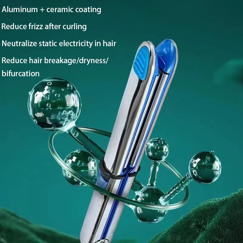 750℉ Stainless Steel Hair Straightener Professional Flat Iron for All