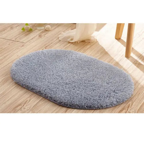 Cashmere Bath Bathroom Bedroom Floor Mat Shower Rug Non-Slip Thicken