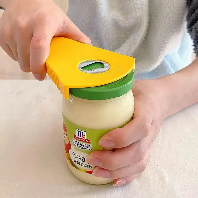 Can Opener Multifunctional Bottle Opener Jar Opener for Beer Coke Jam