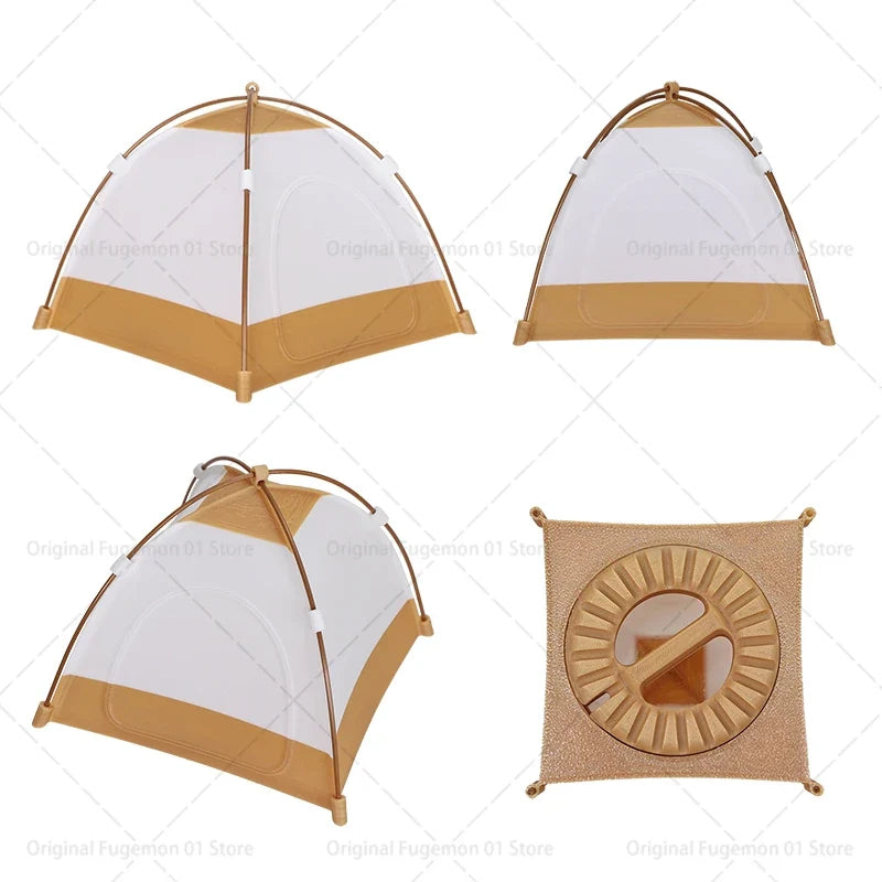 Camping Simulation Small Tent Model Removable Toy Decoration Camping