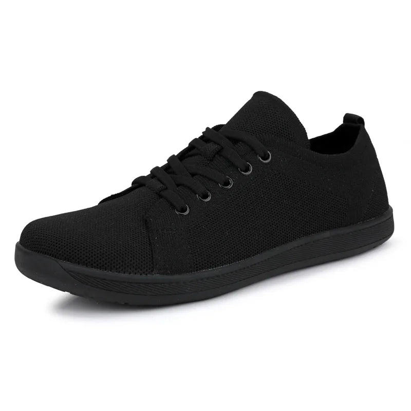 Unisex Wide Barefoot Shoes Wide Toe Cross Trainer Slip on Running Shoes Breathable Mesh Casual Sneakers for Outdoor Sports