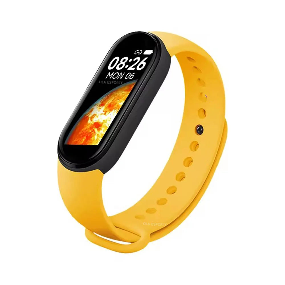 M7 Smartwatch Heart Rate Blood Pressure Monitoring Smart Watch Men Women Fitness Tracker Watch Waterproof Sports Smart Wristband