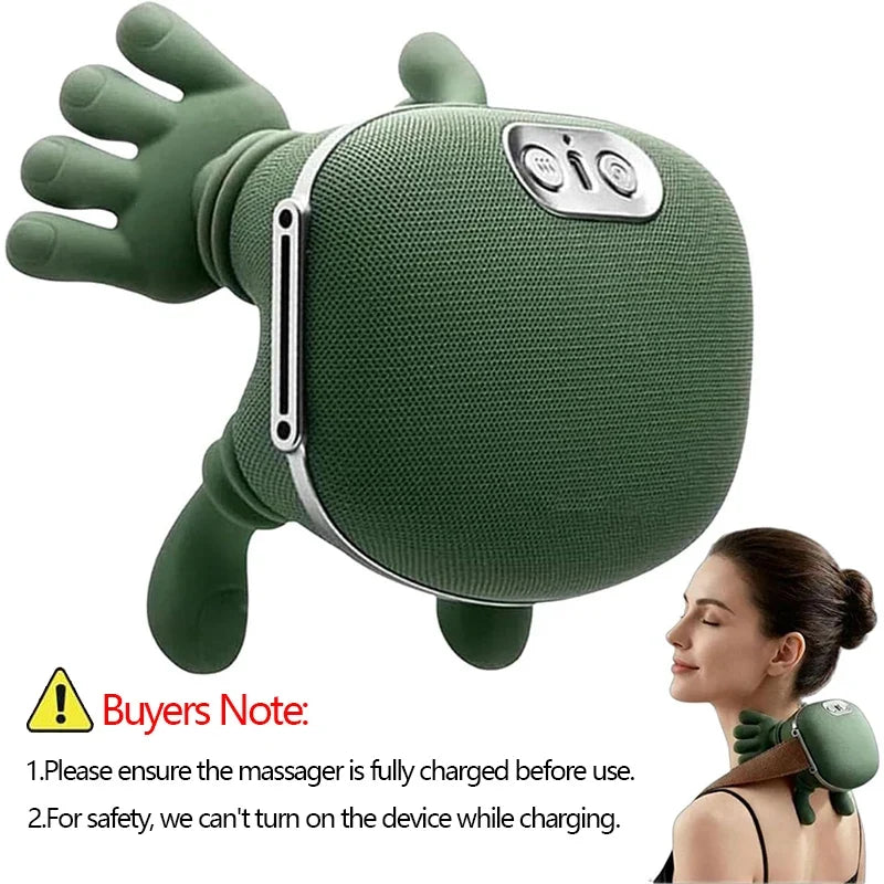 Bionic Neck Shoulder Massager N7 Kneading Massager Shawl 3-Level Modes