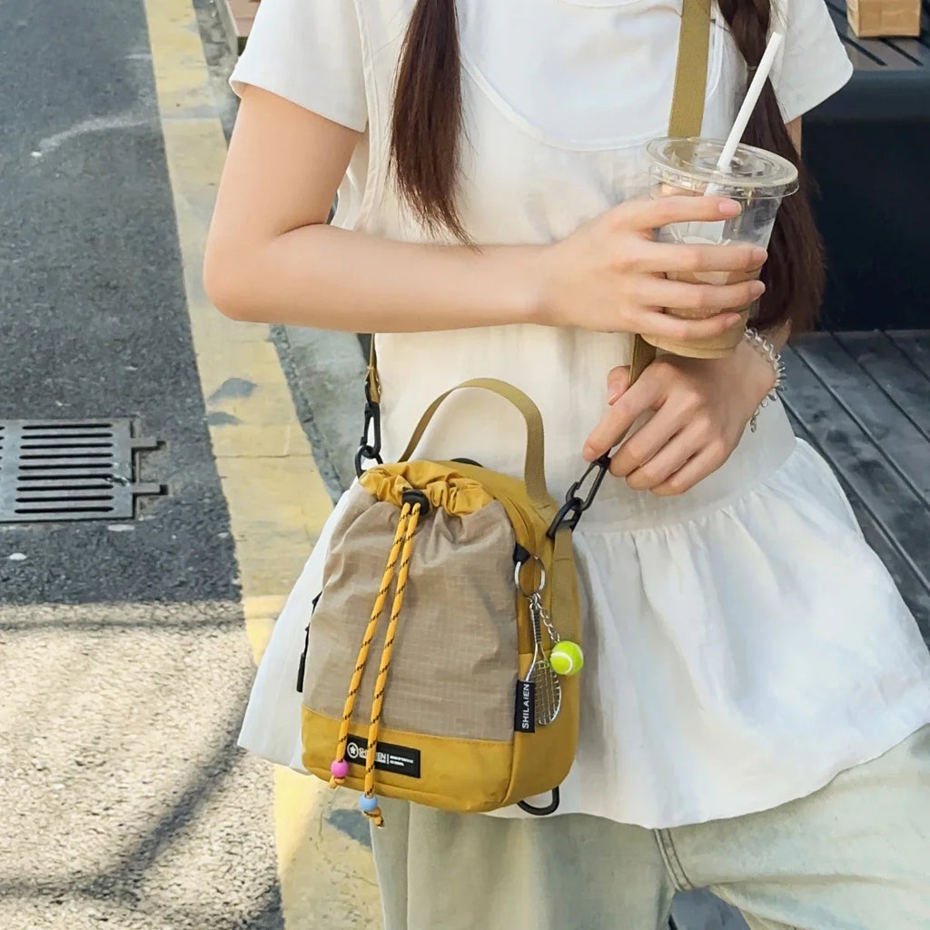 Fashionable Commuter Crossbody Bag, Mobile Phone Bag, Lightweight Multifunctional Chest Bag, Large Capacity Water Bottle Bag, Waterproof Shoulder Bag, Water Bottle Bag, Outdoor Sports Hiking