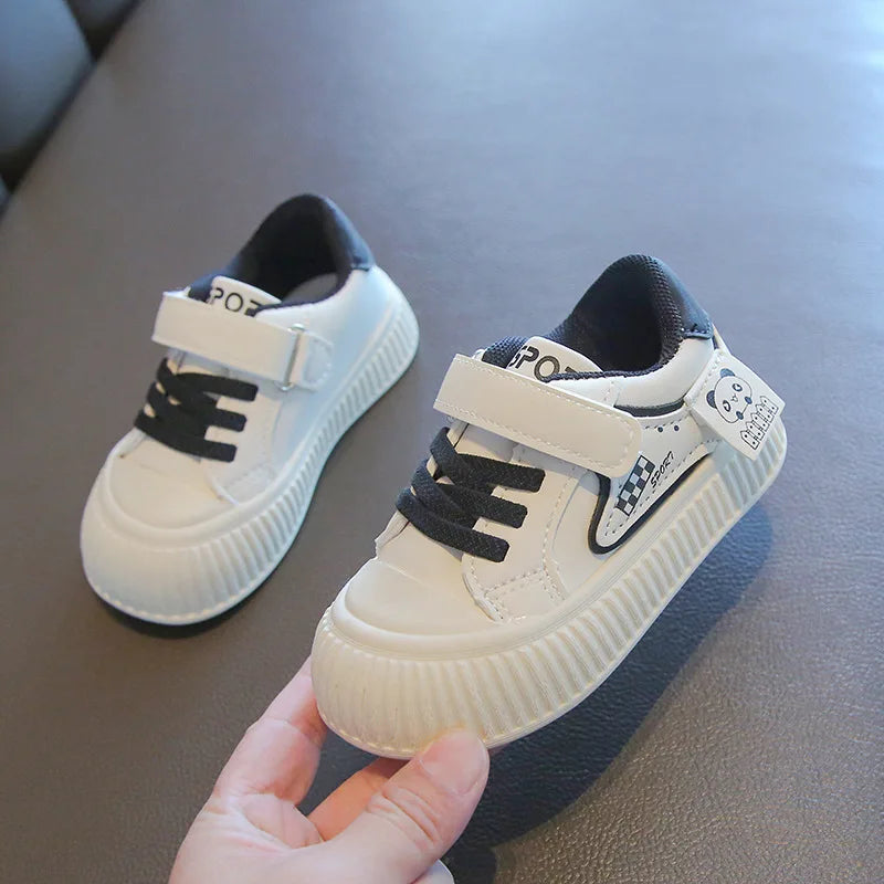 Baby Kids Walking Shoes Toes Capped Anti-Kicked New Fashion Boys Girls