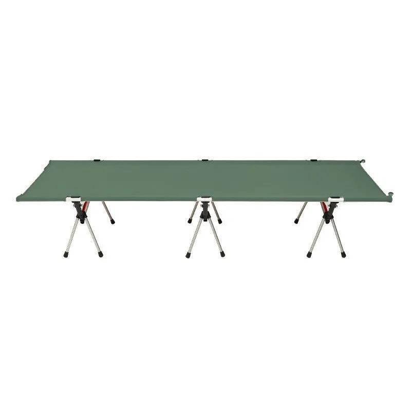 Camping Folding Cot High Legs One Person Outdoor Office Nap Sleeping