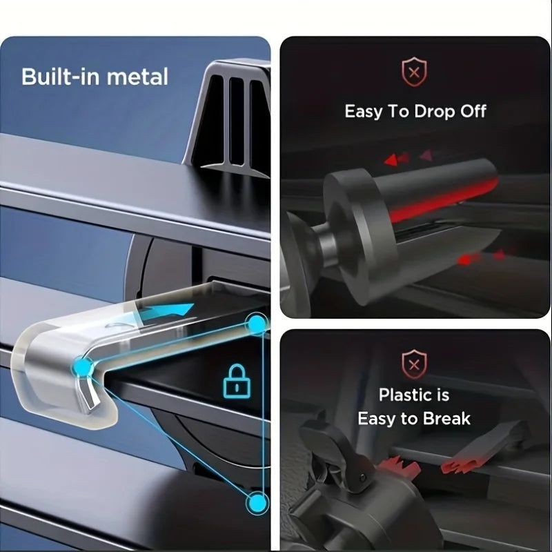 Car Phone Holder Car Air Vent Clip Mount Mobile Cell Stand Smartphone