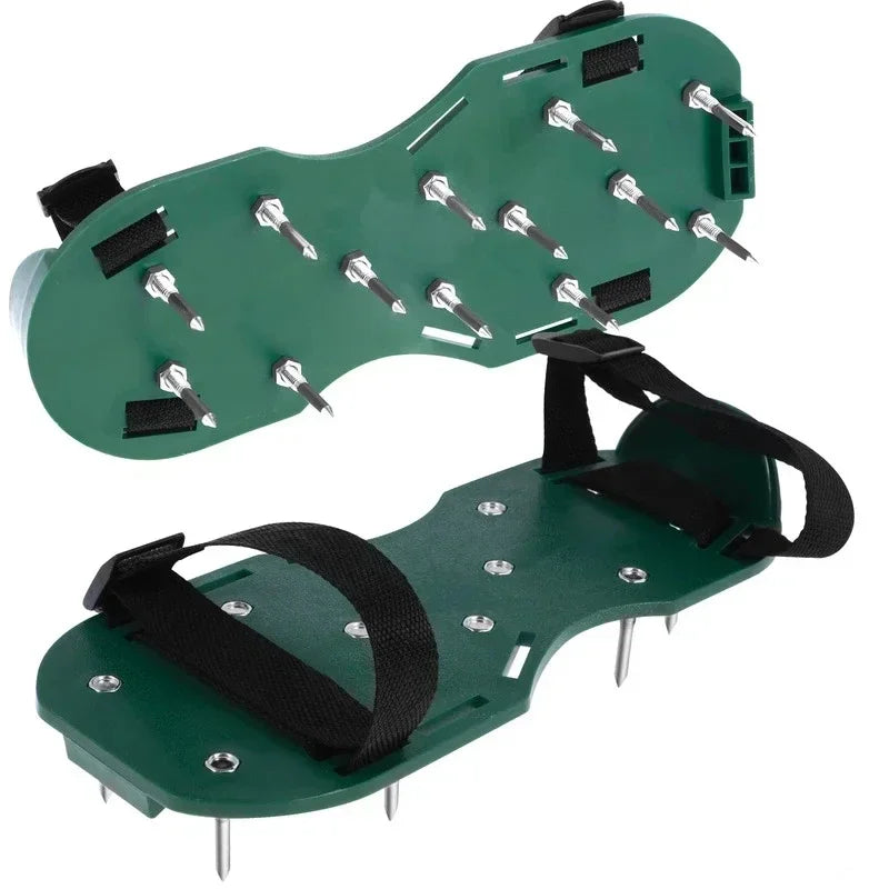 New Model Lawn Aerator Shoes Manual Lawn Aerator with Spike Adjustable