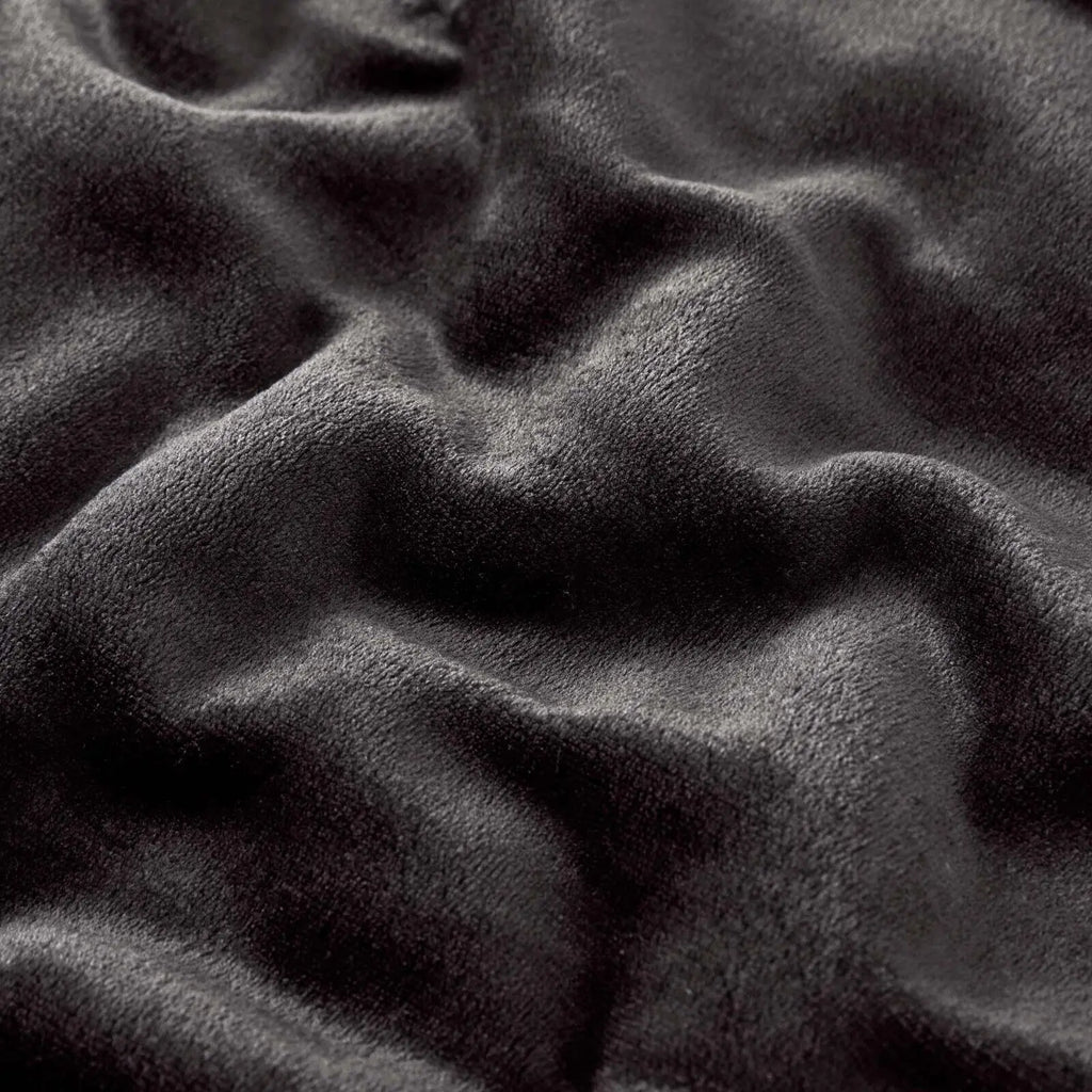 Sherpa Fleece Blanket Throw Black Soft Reversible Thick Plush Blankets Microfiber Winter Bed Blanket for Camping Couch Sofa