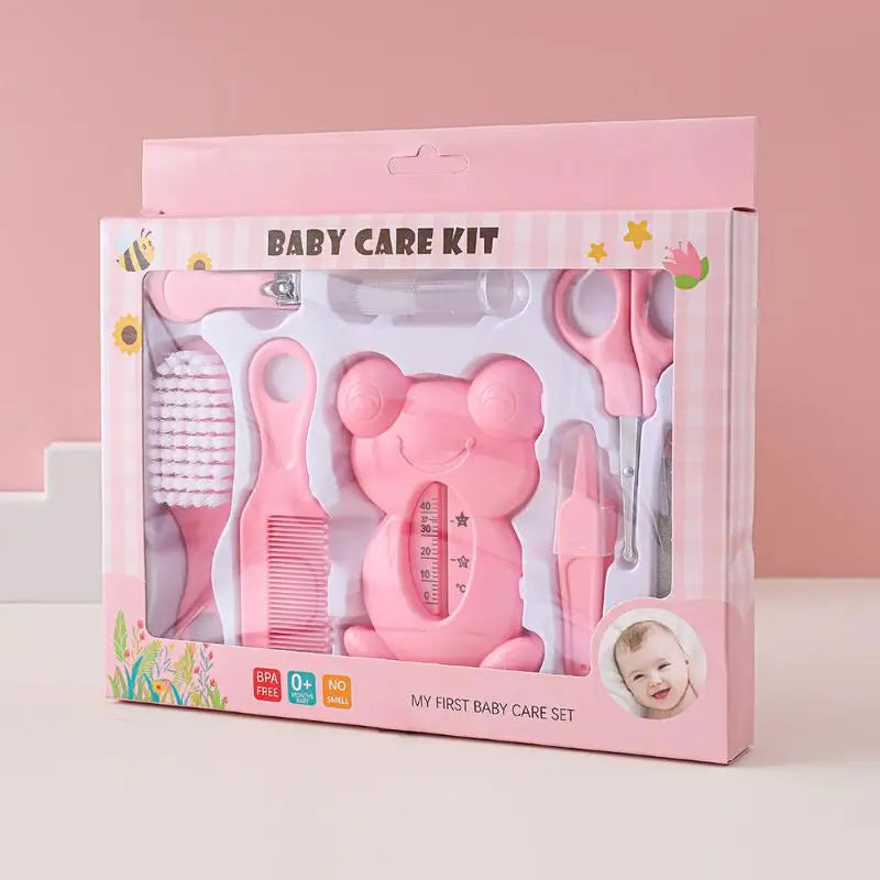 Baby Care Kit Baby Nail Clippers Nasal Aspirator Nose Cleaning Tool