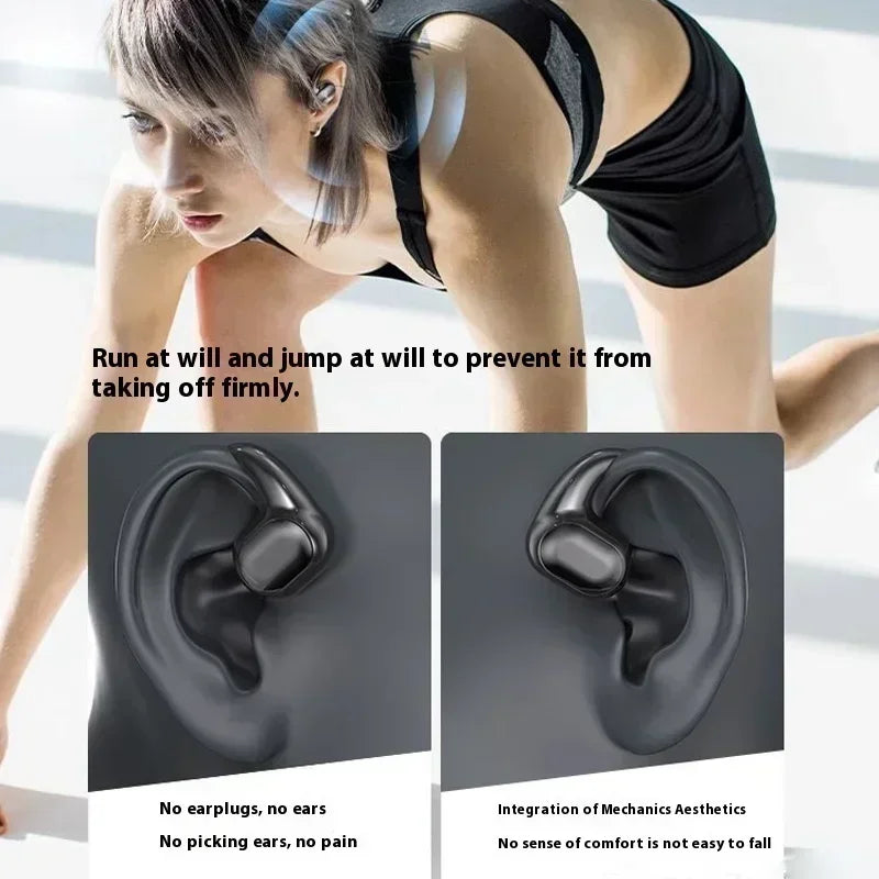 Lenovo Sports Bluetooth 5.3 Wireless Earphones HiFi 9D Stereo Waterproof TWS Touch Control Noise Cancelling Bone Conduction Earp