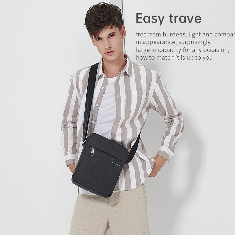 Tigernu HOT SELLING Bags For Men Messenger Bag Casual Shoulder Pack Male Crossbody Bolsa Mini Bag Sling Bags Ipad Travel Package