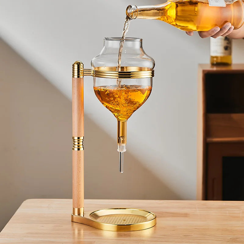 GIEMZA Wine Dispenser Japanese-style Ice-cold Wine Dropper Iced Sober Cooler Sake Jug Wine Decanter Chilled Champagne