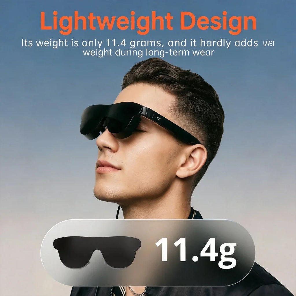 Fonken Lens Hood For RayNeo Air3/Air3s Pro/Air4/Air 4 Pro Glasses Immersive Experience Flip Up Light Shield Cover