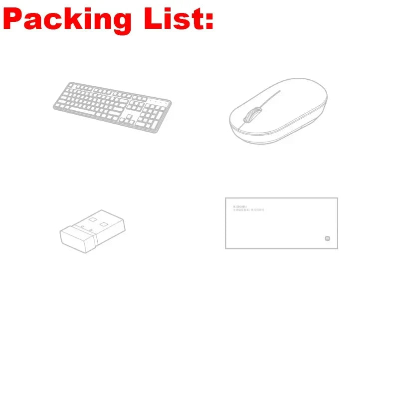 Wireless Keyboard & Mouse Set – 104 Full-Size Keys, 2.4GHz USB Receiver, Plug & Play for PC & Windows | FlipStylez LLC®