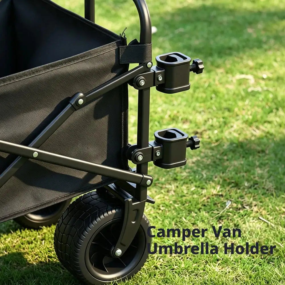 Camping Wagon Clamp Set Portable Umbrella Pole Clamp Kit Camping Wagon