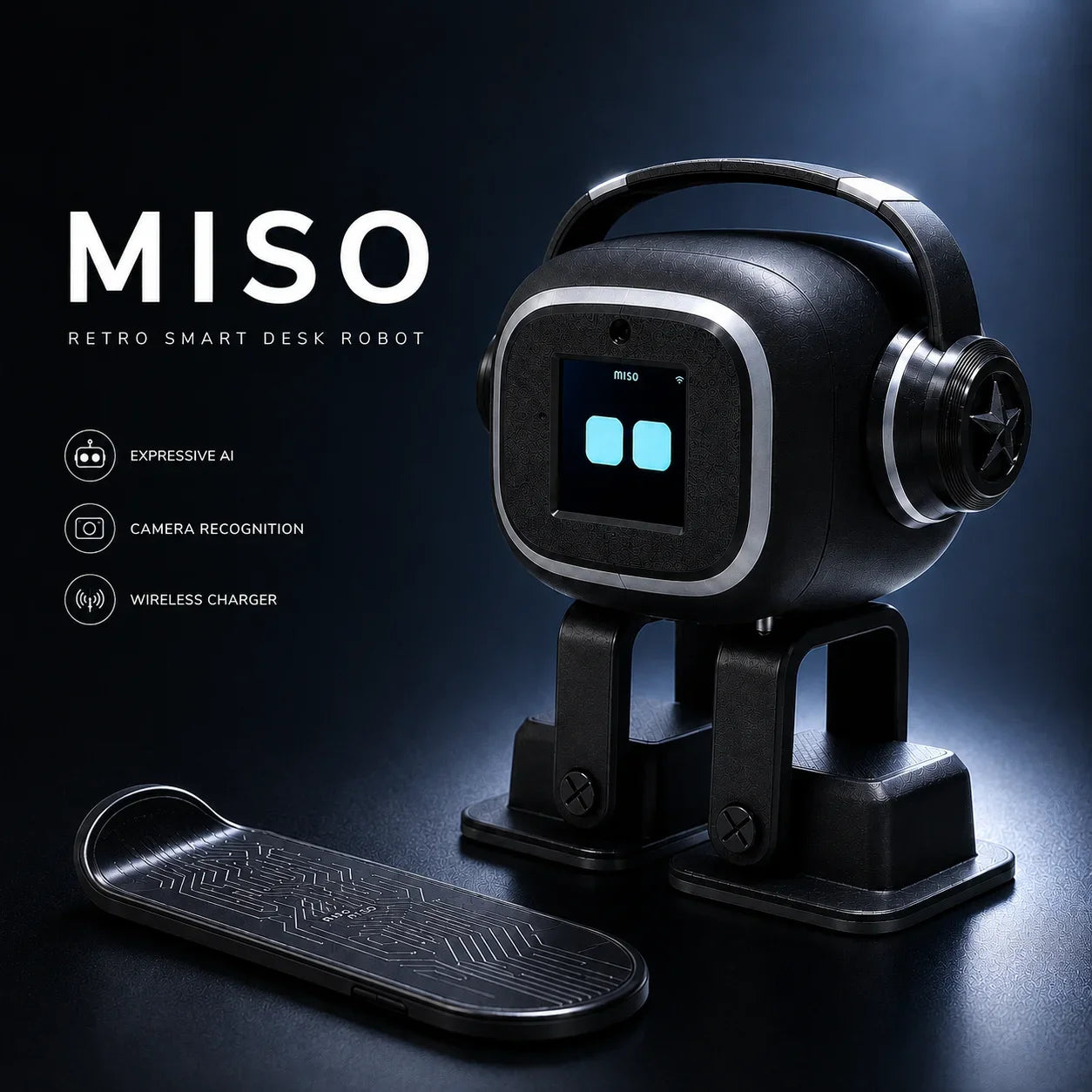 AI Robot | Voice Control,Emotional Interaction,Smart Chatbot ,Camera Recognition,Singing & Dancing Smart Toy Gift