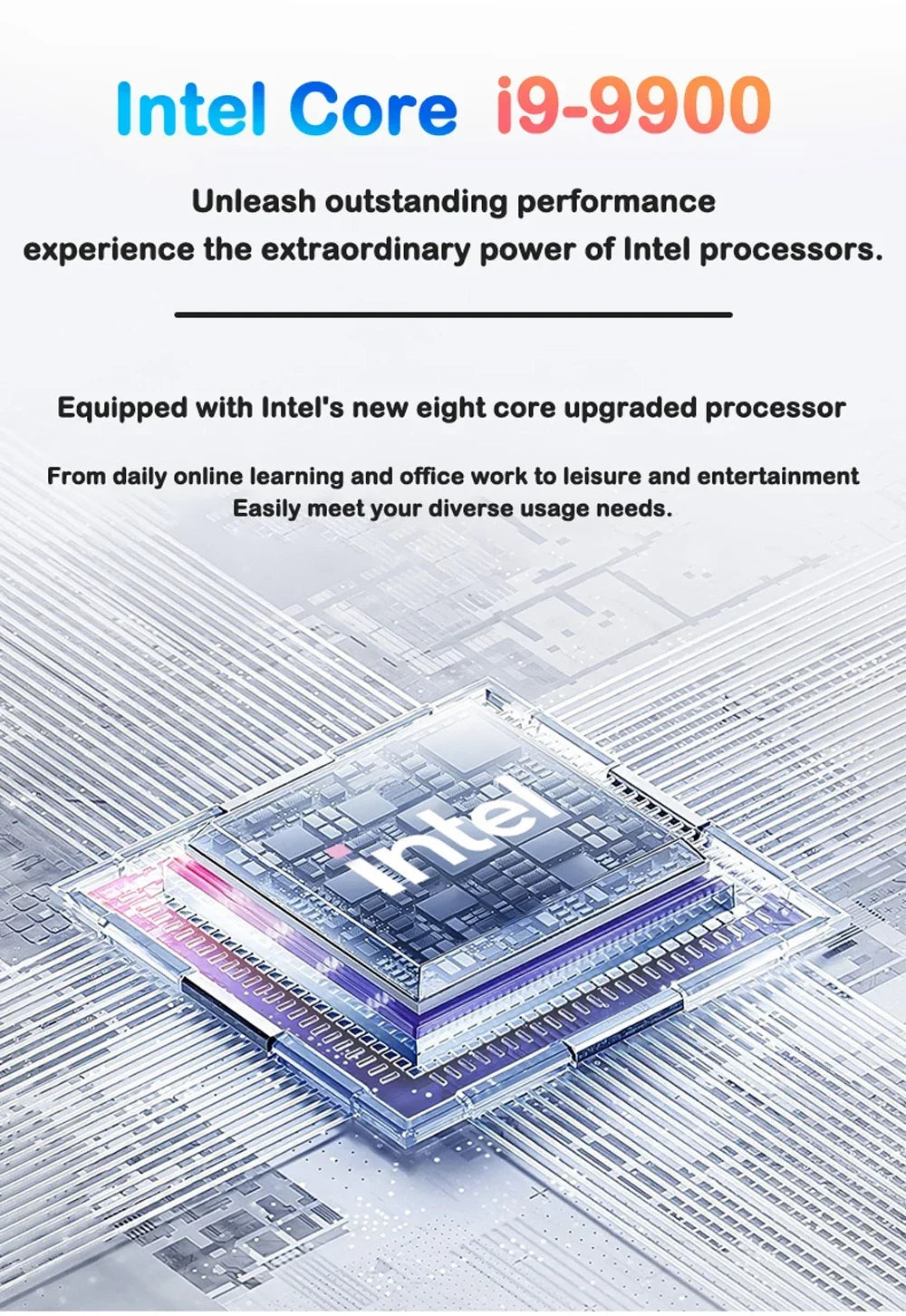 New Arrival 14.1" Business Laptop I9-9880H 32GB RAM 2TB SSD Multilingual System Family Daily Use Student Learning Notebook