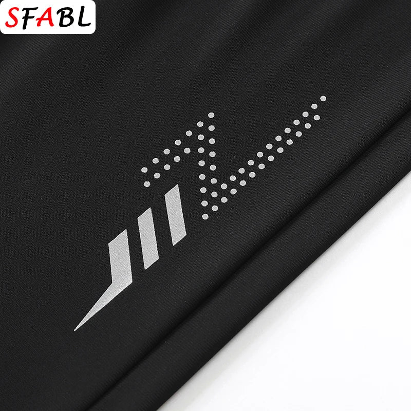 3 Pieces New Running Shorts Men Gym Sports Shorts Quick Dry Workout Training Fitness Jogging Short Pants Man Summer Board Shorts