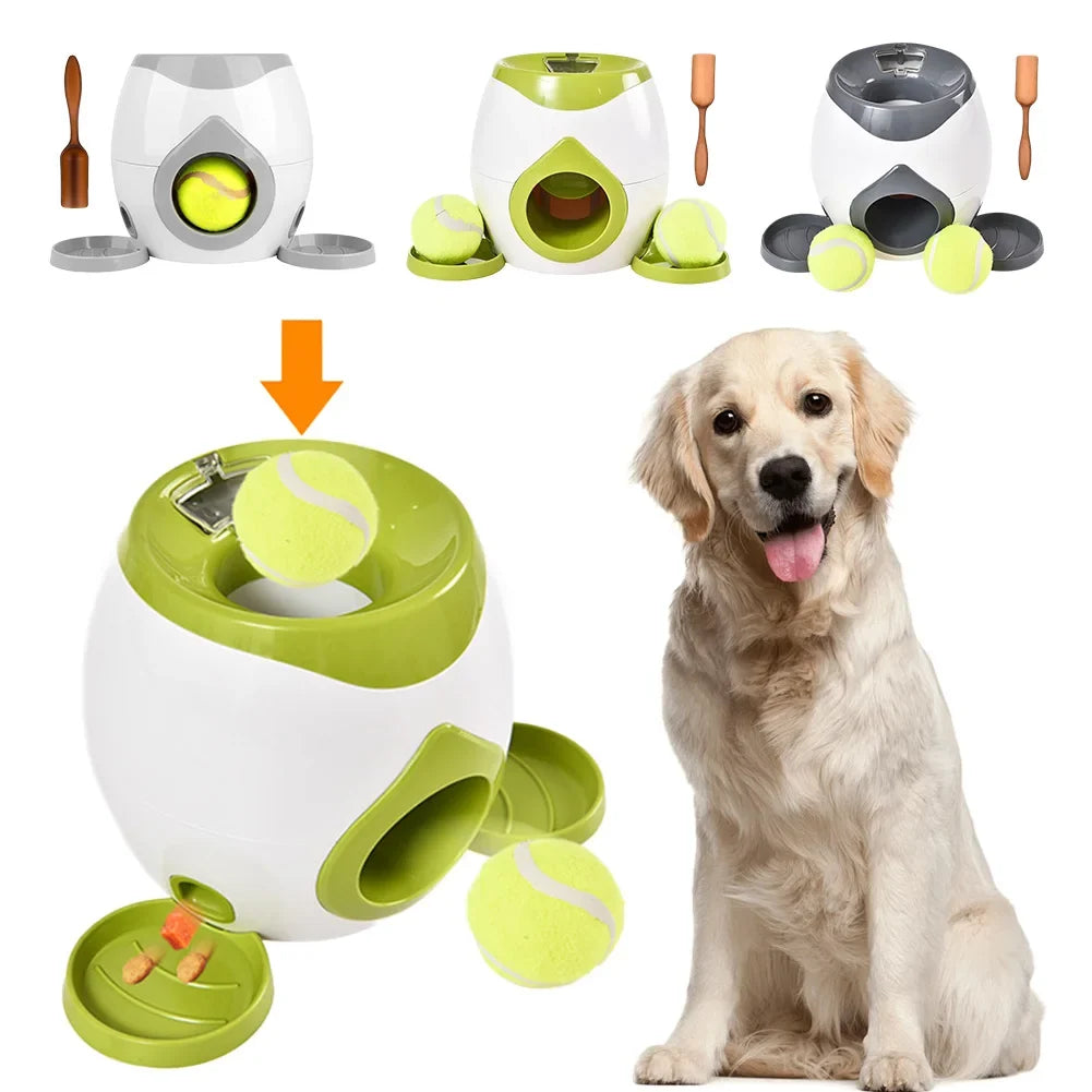 Automatic Dog Ball Launcher Dog Tennis Food Reward Machine Dog Tennis