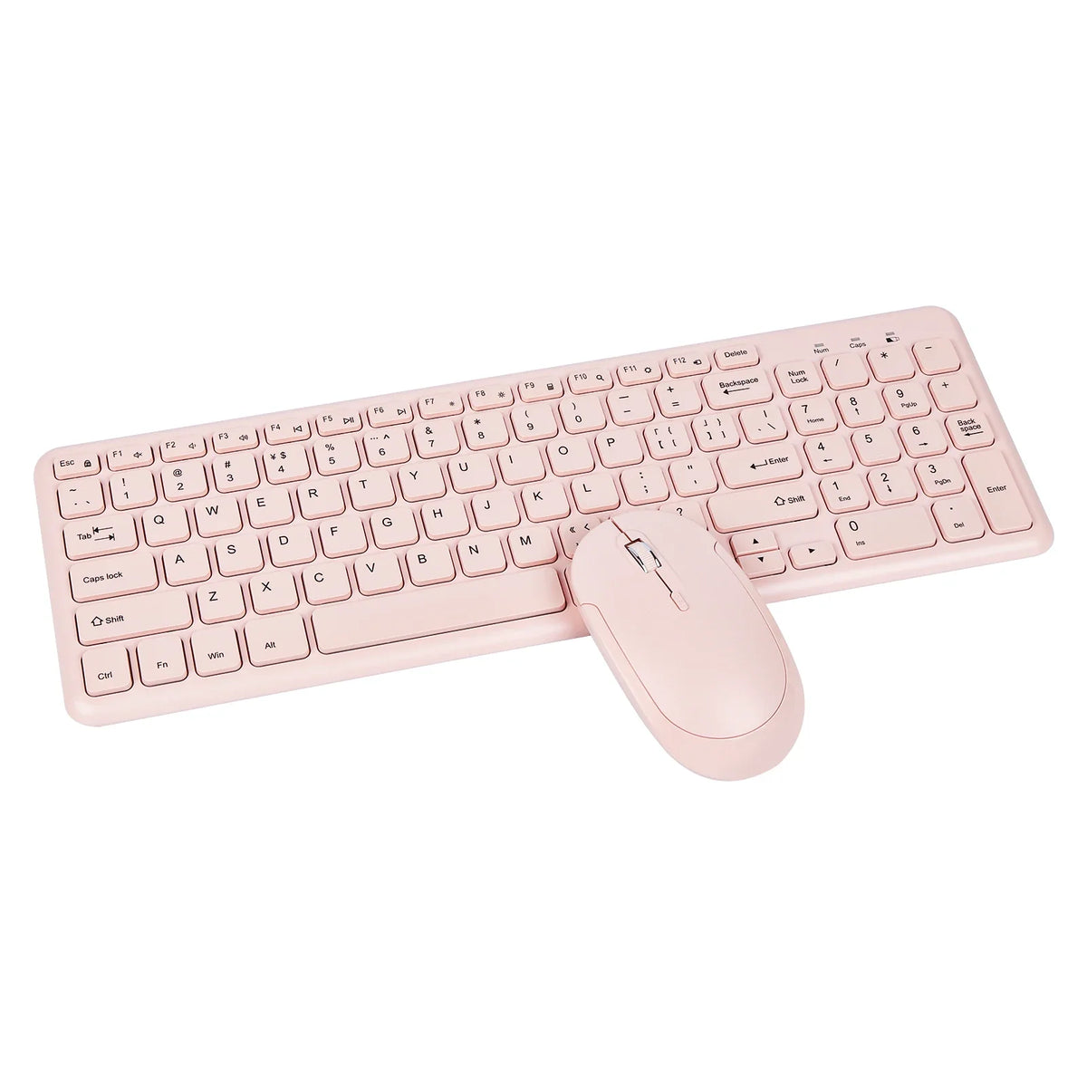 CHYI™ Fashion Wireless Keyboard & Mouse Combo – Silent, Ergonomic, 2.4GHz, Pink, Purple & More | FlipStylez LLC®