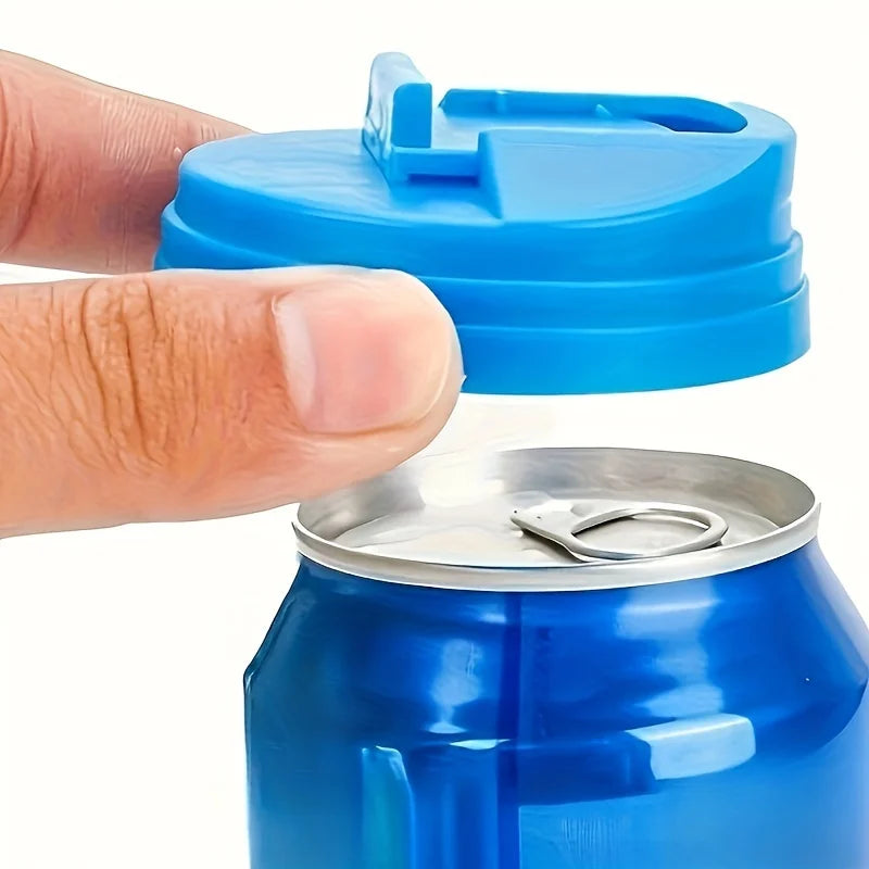 3/6pcs Beverage Can Cover Reusable Plastic Soda Cola Sealing Lids