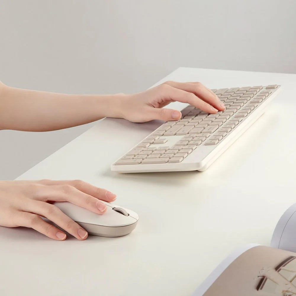 Xiaomi® Wireless Keyboard & Mouse Set 2 – 2.4G Slim, 104 Keys, Smart Energy-Saving Sleep Mode | FlipStylez LLC®