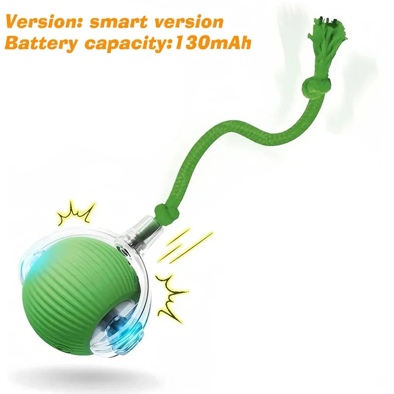 New Cat Interactive Ball Toy,Automatic Rolling Cat Ball Rechargeable,Smart Kitten Interactive Toy,Intelligent Balls Toy for Cat