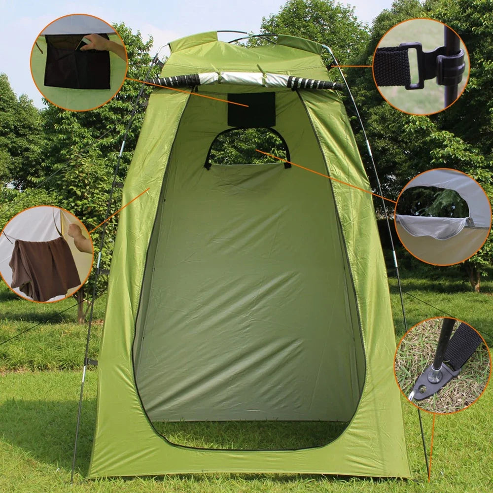 Camping Tent for Shower 6FT Privacy Changing Room for Camping Biking