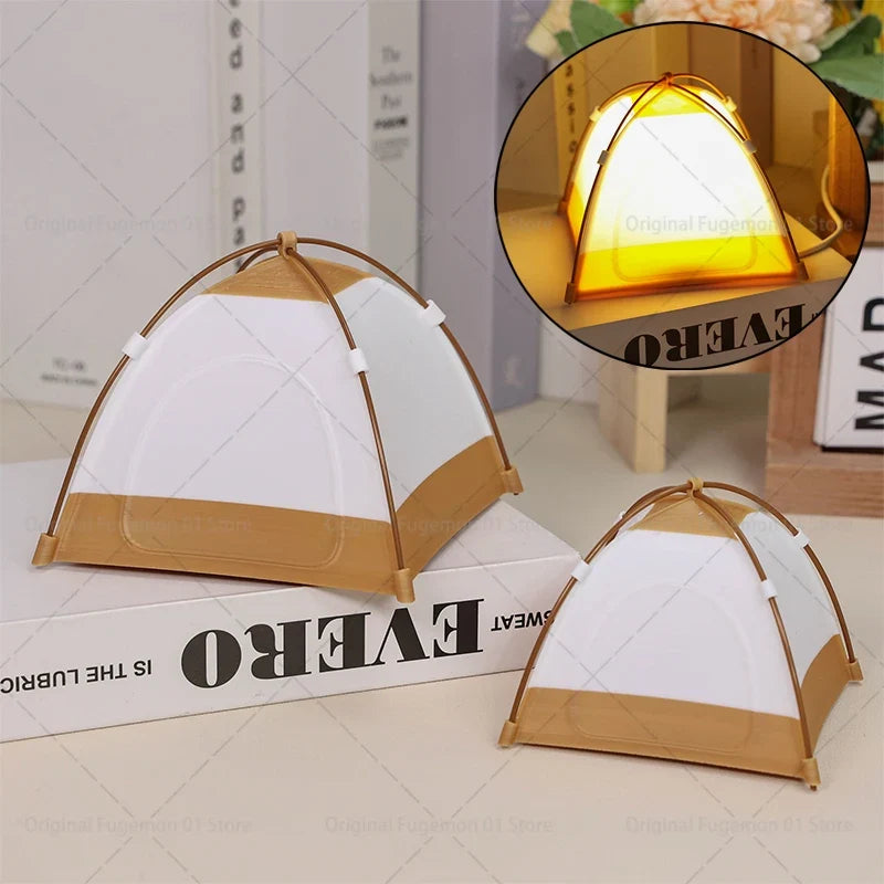 Camping Simulation Small Tent Model Removable Toy Decoration Camping
