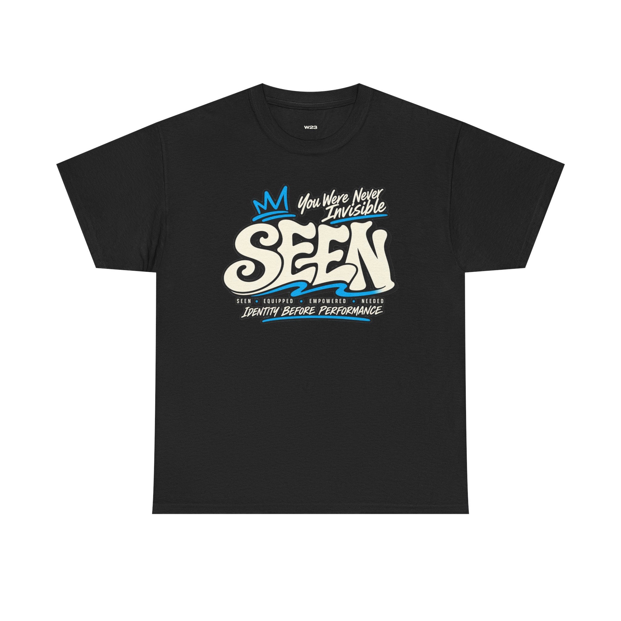 SEEN. Retro Tee — You Were Never Invisible