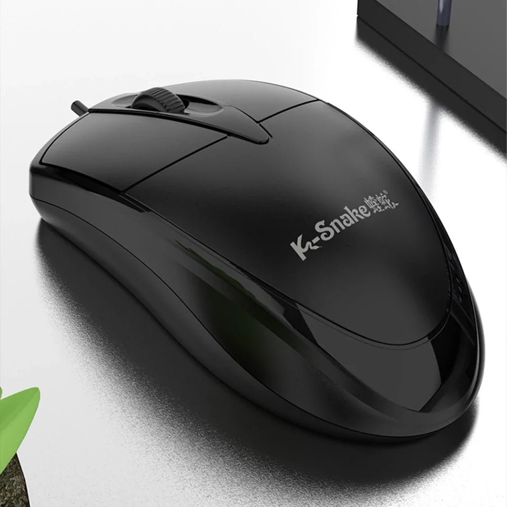 WYMECT™ Wired USB Keyboard & Mouse Set – Ergonomic, 1600 DPI, Waterproof, 1.3m Cable, Business, Office & Gaming, Computer & Laptop Ready | FlipStylez LLC®