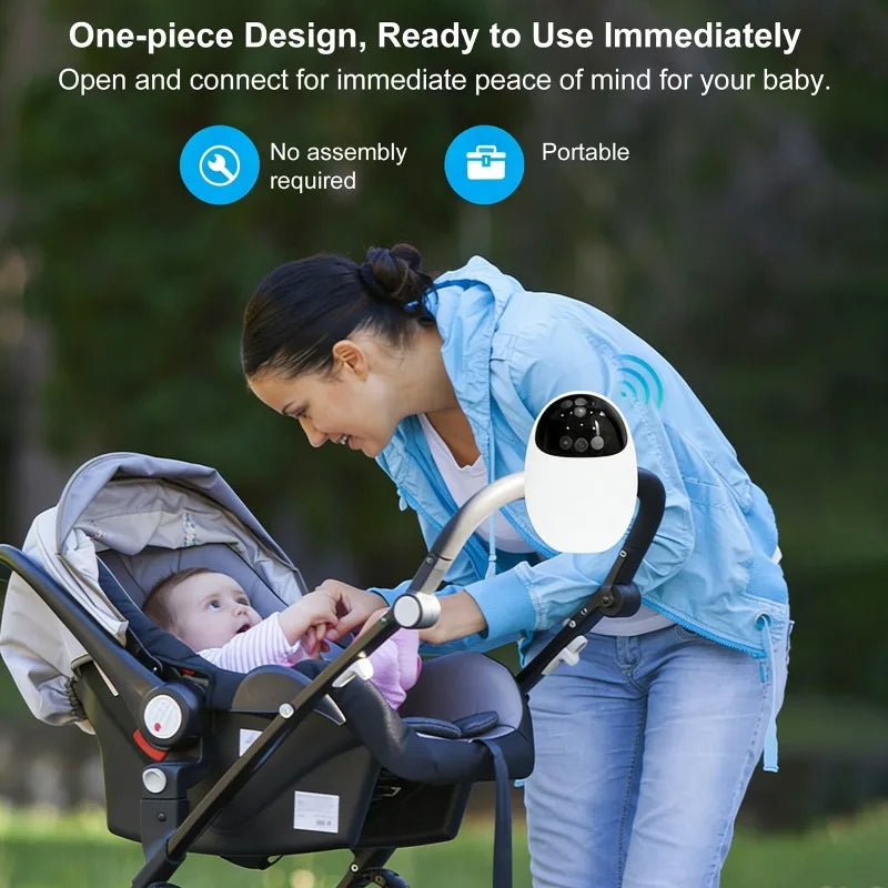 Baby Stroller Rocker Sleep Soothing Device with Night Light