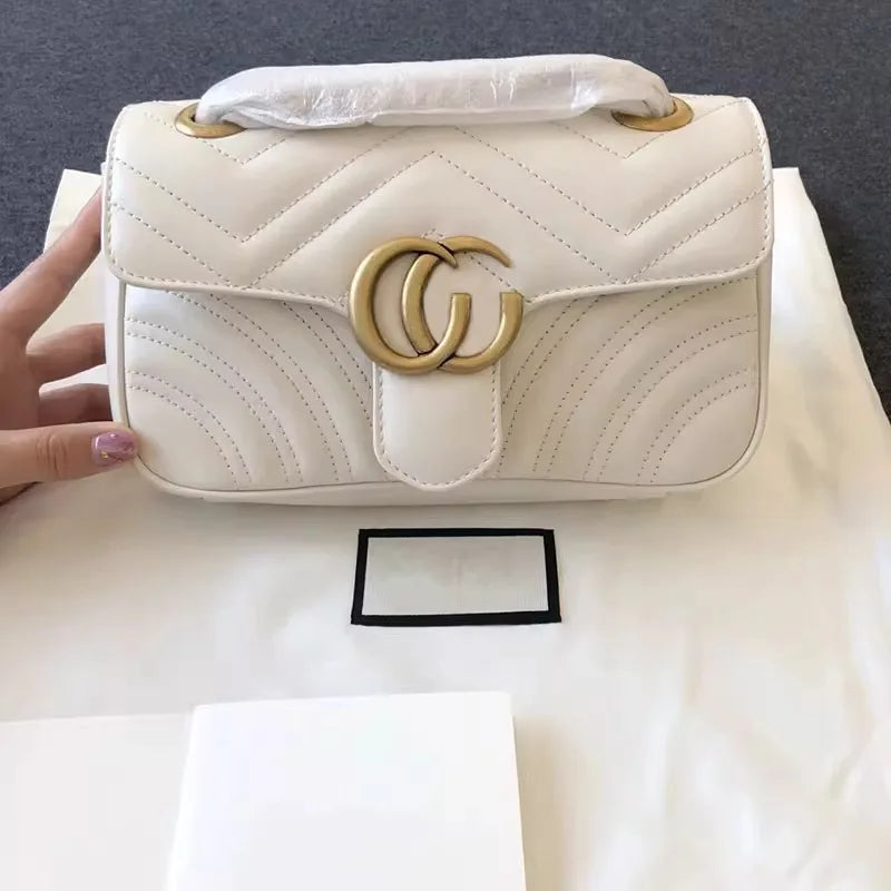 Women's bag Women's Xiaoxiangfeng bag Rhombus chain bag Trendy and versatile high-end small bag One shoulder messenger bag