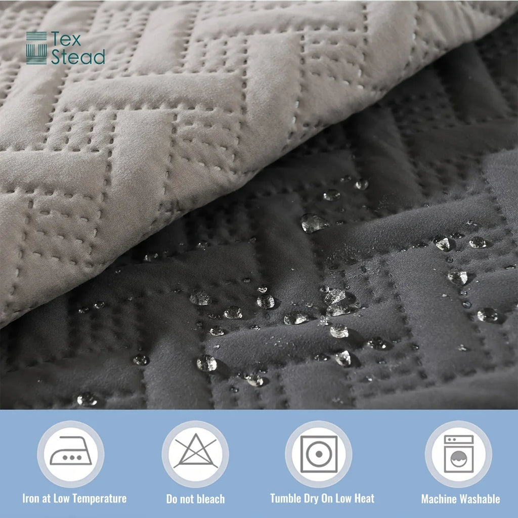 Brick Pattern Anti-Hair Pet Mat, Reversible Waterproof Dog Cushion