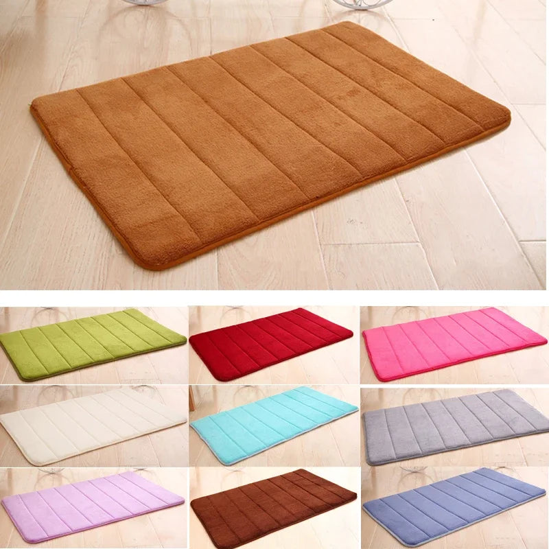 40*60cm Water Absorption Rug Bathroom Mat Indoor Absorbbs Doormat
