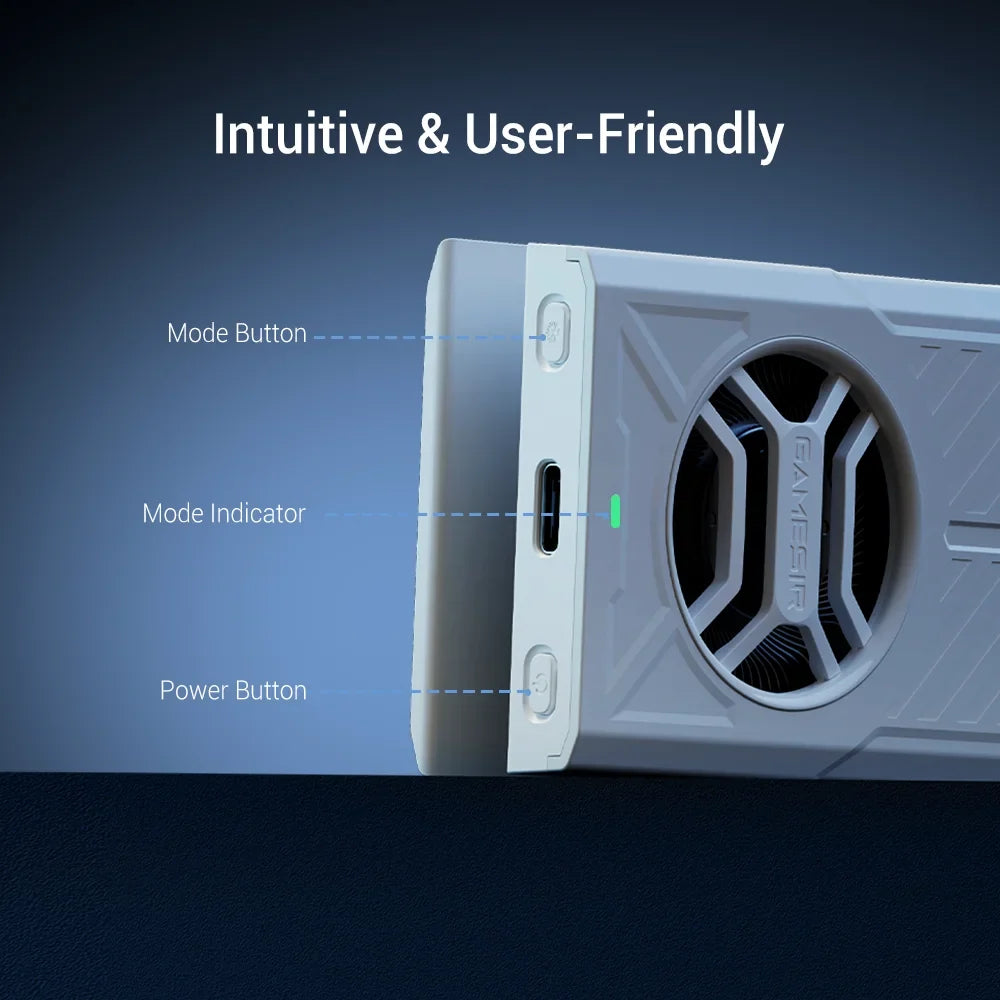 GameSir X5 Lite X5s Bluetooth Gamepads Thermoelectric Cooler FX5 Lite Cooling Fan Gaming Accessories for Mobile Phone